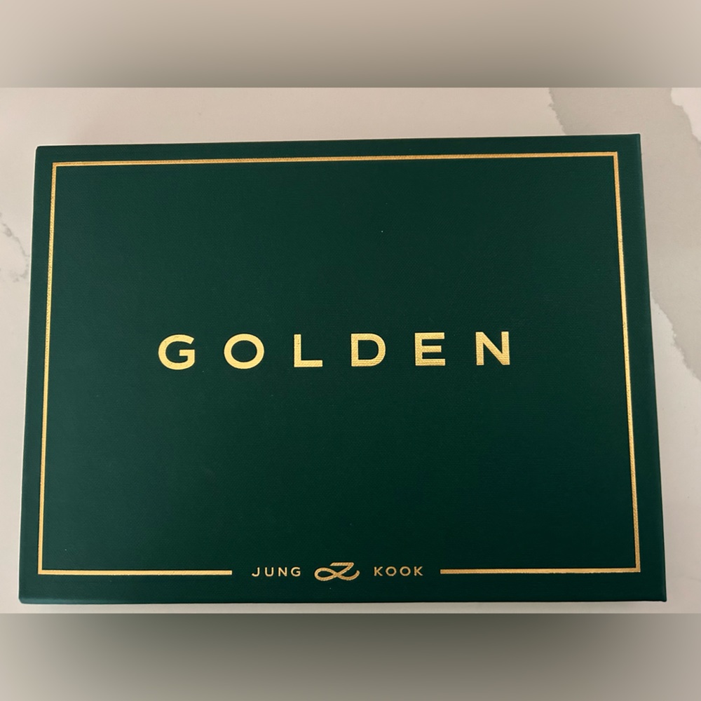 BTS JungKook Golden album inserts